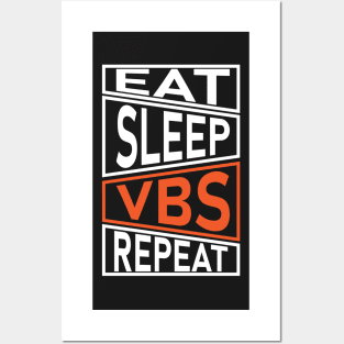 Orange VBS Design Posters and Art